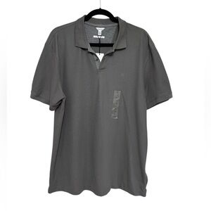 NWT Calvin Klein Men’s Pima Cotton Polo in Gray - Size L